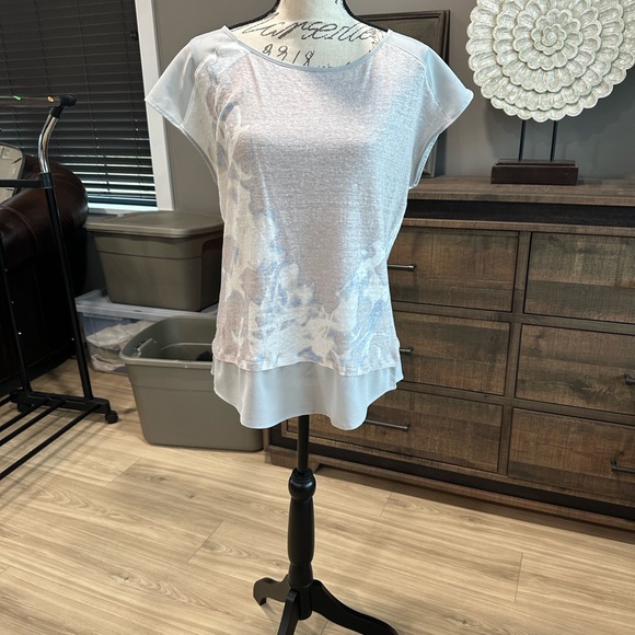 Calvin Klein Silver Women's Blouse - Picture 1 of 6
